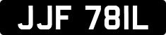 License plate of the United Kingdom, 1963 year system