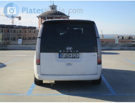 81 ADH 020, Hyundai Staria