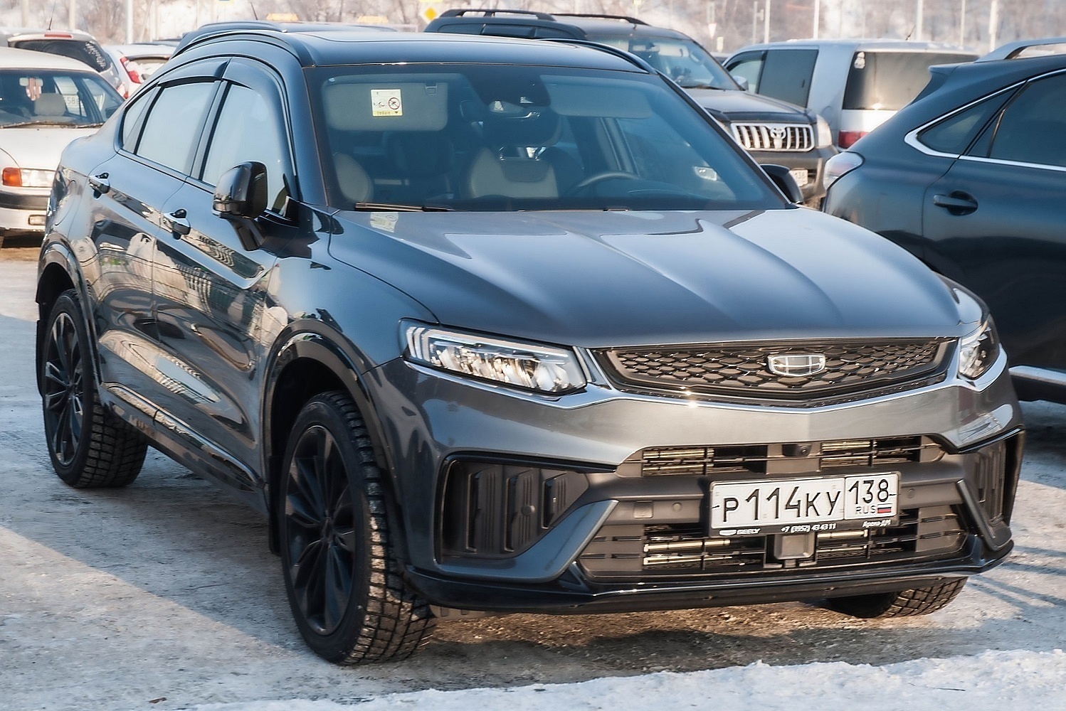 р 114 ку 138, Geely Tugella 1st gen (FY11), 2019­–