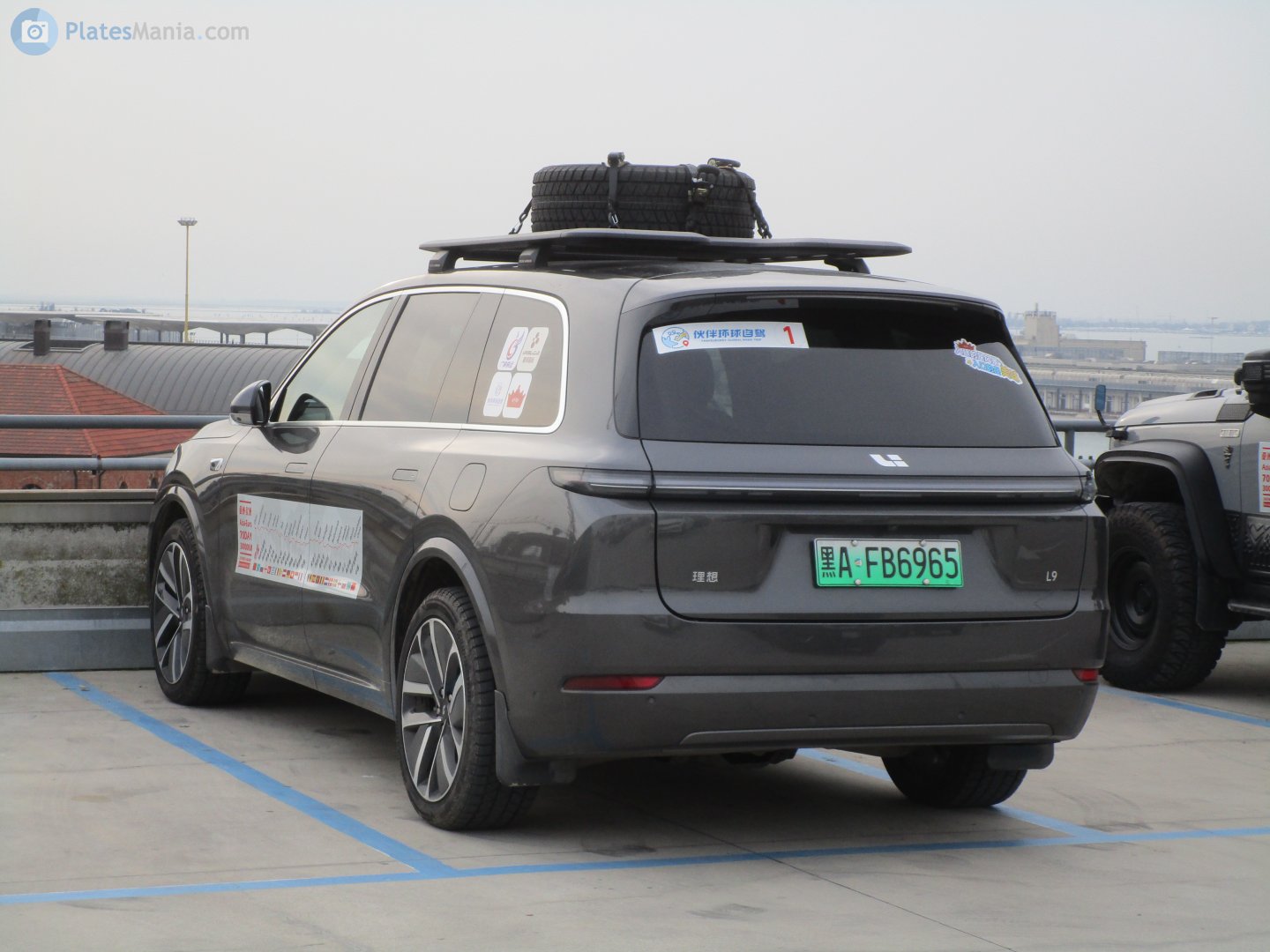 黑A·FB6965, Li Xiang L9 1st gen, 2022–