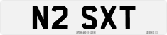 License plate of the United Kingdom, 1983 year system