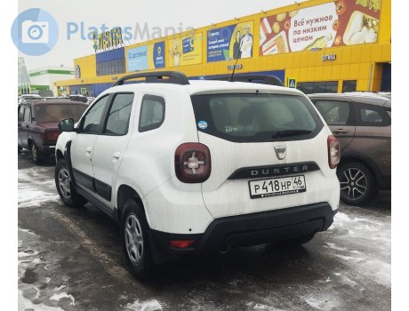 р418нр46, Dacia Duster