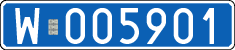 License plates of Poland, Diplomatic