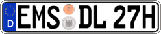 German license plate, Plates for oldtimers (type 