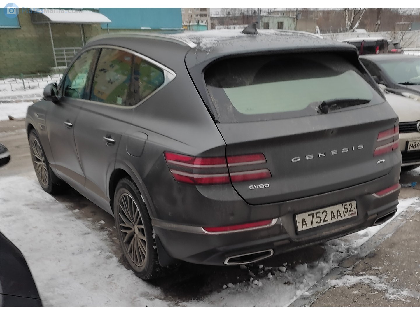 а 752 аа 52, Genesis GV80 1st gen SUV (JX1), 2020–