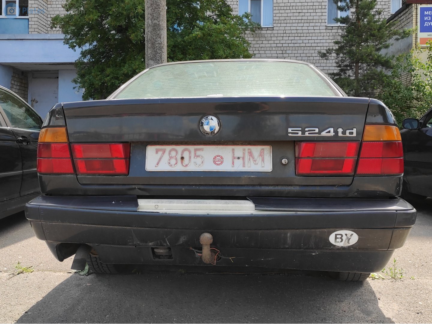 7805 HM, BMW 5 Series 3rd gen Sedan (E34), 1988–1995