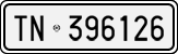 License plate of Italy, Cars (1927 year series)
