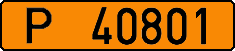 License plate Belarus, Foreign citizens and enterprises