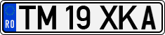 License plate of Romania, Regular plates