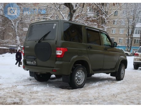 6666 ае 76, UAZ 3163 Patriot