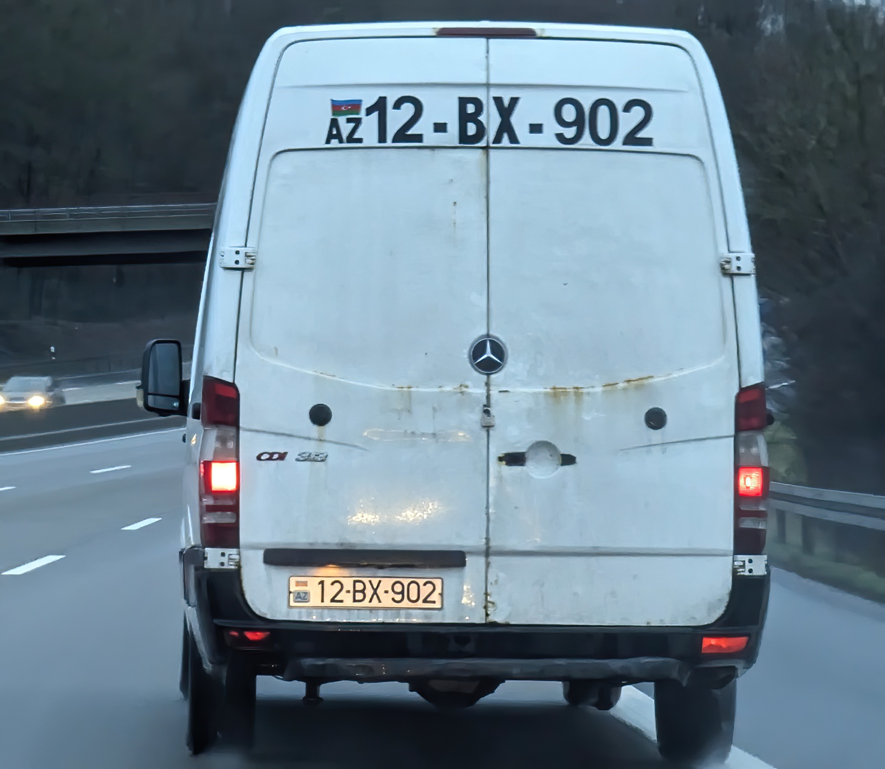 12 BX 902, Mercedes-Benz Sprinter 2nd gen (W906), 2006–2013