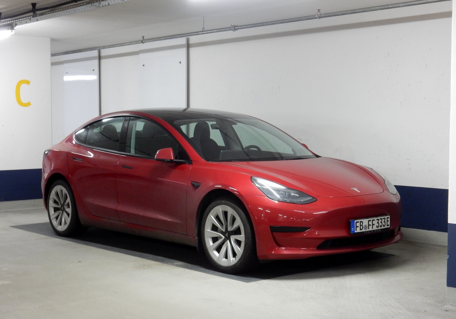 FB FF 333 E, Tesla Model 3 1st gen (5YJ3), 2017–2023