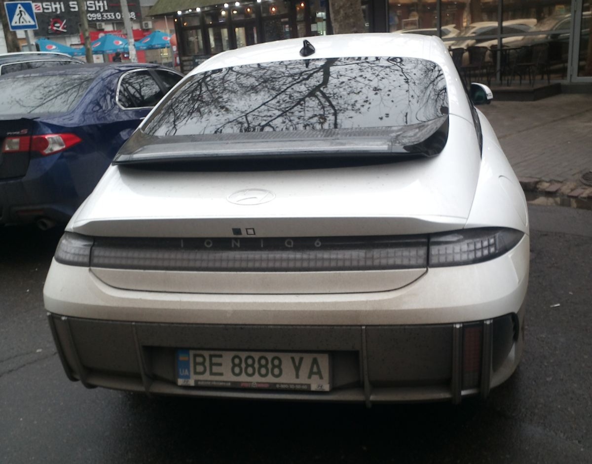 BE 8888 YA, Hyundai Ioniq 6 1st gen (CE), 2022–