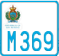 License plate of San Marino, Motorcycles