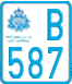 License plate of San Marino, Scooters
