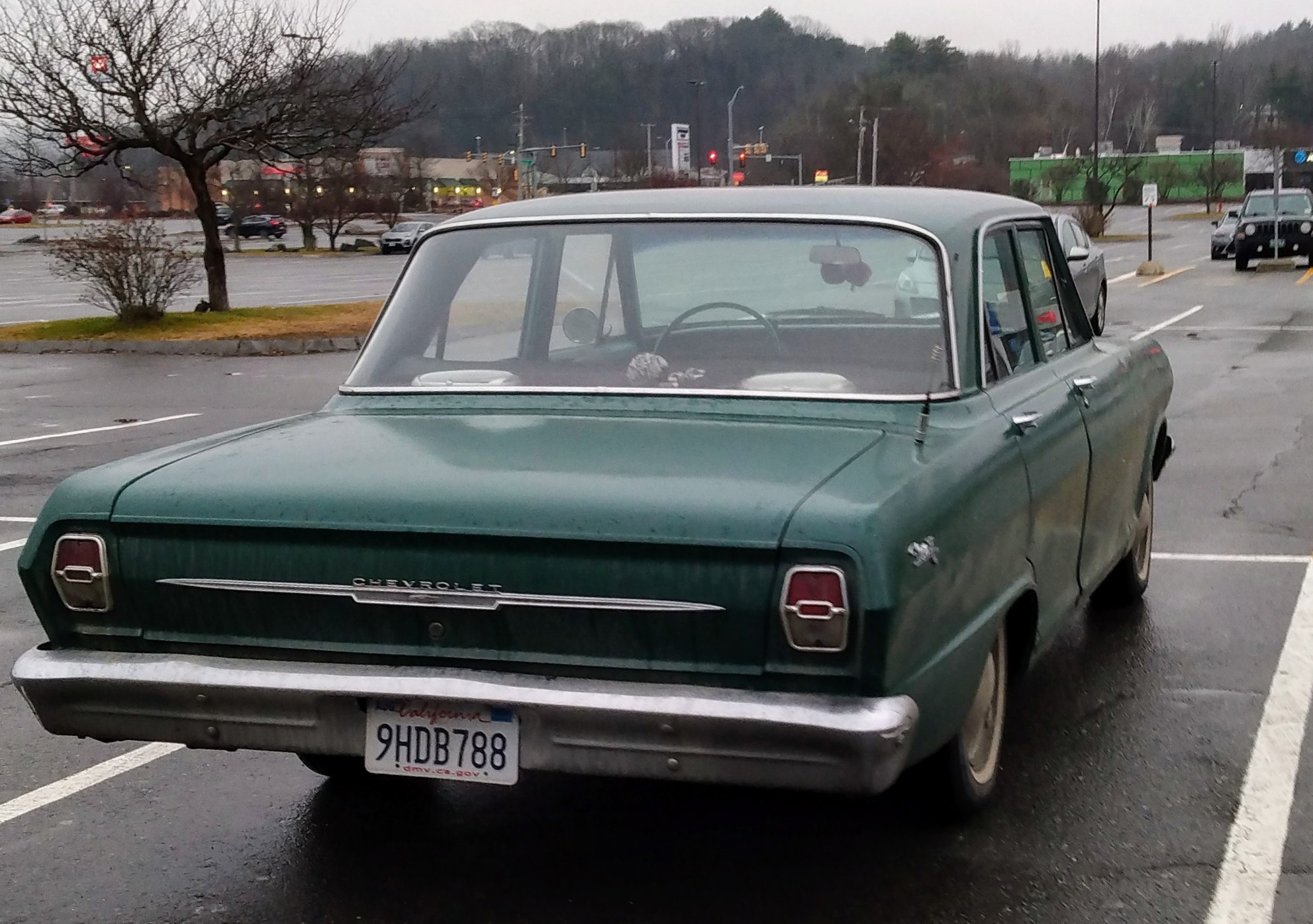 9HDB788, Chevrolet Nova 3rd gen (Chevy II) 4-door Sedan (69; X-body), 1967–1972 (–1978 for AR-market)