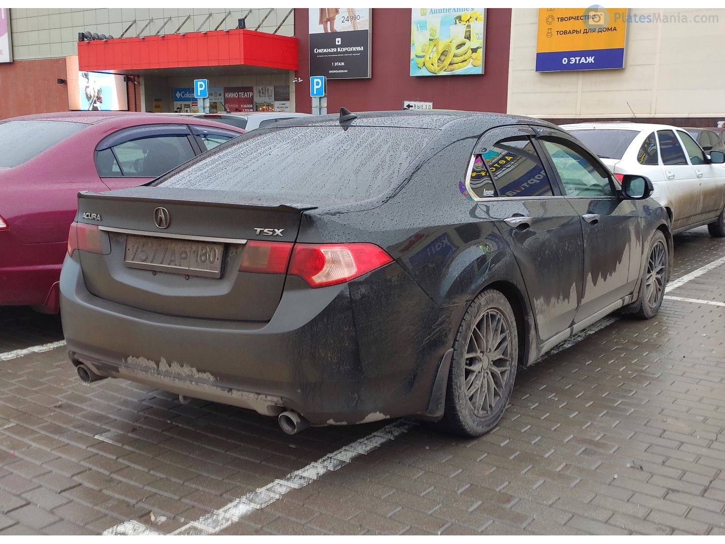 у 577 ар 180, Acura TSX 2nd gen Sedan (CU2/CU4), 2008–2014