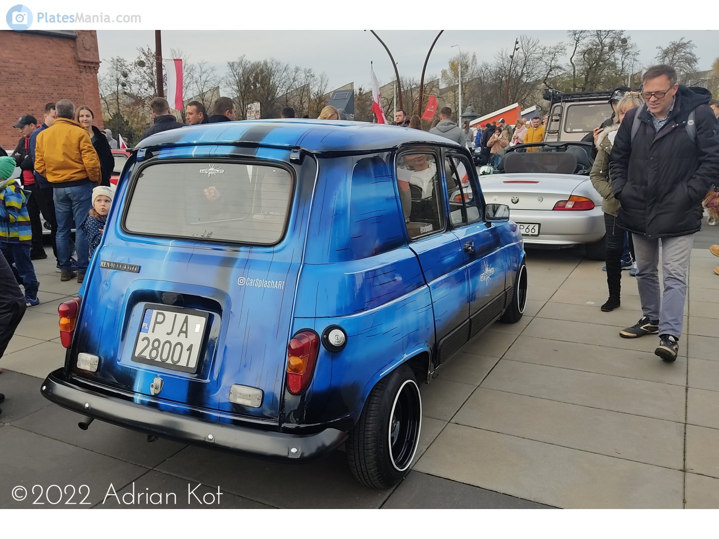 PJA 28001, Renault 4 1st gen Sedan/Hatch (112), 1961–1992