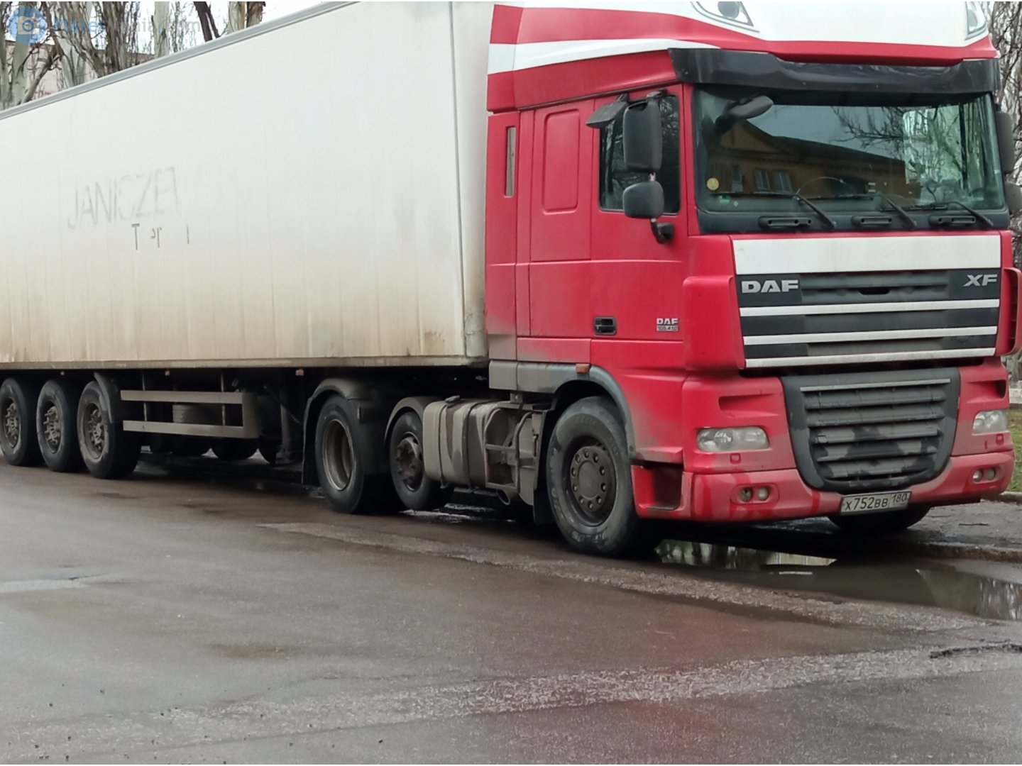 х 752 вв 180, DAF XF 3rd gen (XF105), 2006–2020