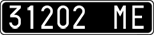 License plate of Italy, Cars (1927 year series)