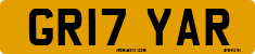 License plate of the United Kingdom, 2001 year system