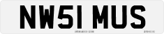 License plate of the United Kingdom, 2001 year system