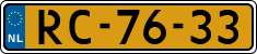 License plate of the Netherlands, Allied Joint Force Command Brunssum