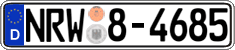 German license plate, Regional authorities