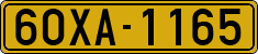 License plate of Vietnam, Specialty plates