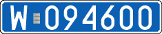 License plates of Poland, Diplomatic