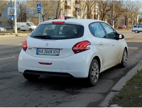AA 3668 XH, Peugeot 208