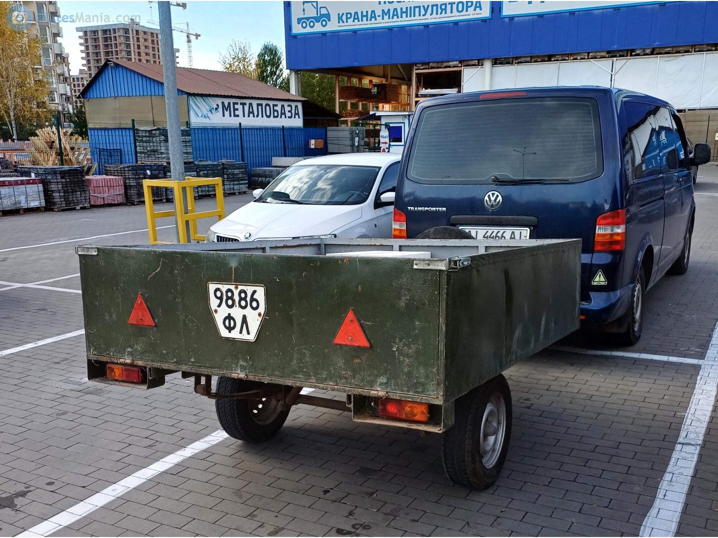 9886 ФЛ, Home-made vehicle 