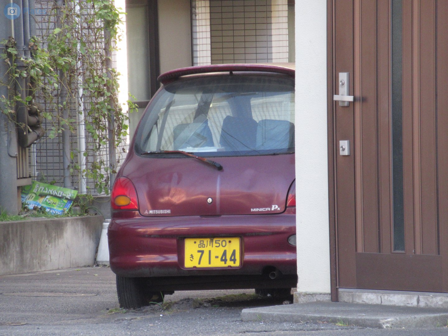 品川 50 き 7144, Mitsubishi Minica 7th gen 3-door Hatch (H31/H36), 1993–1998
