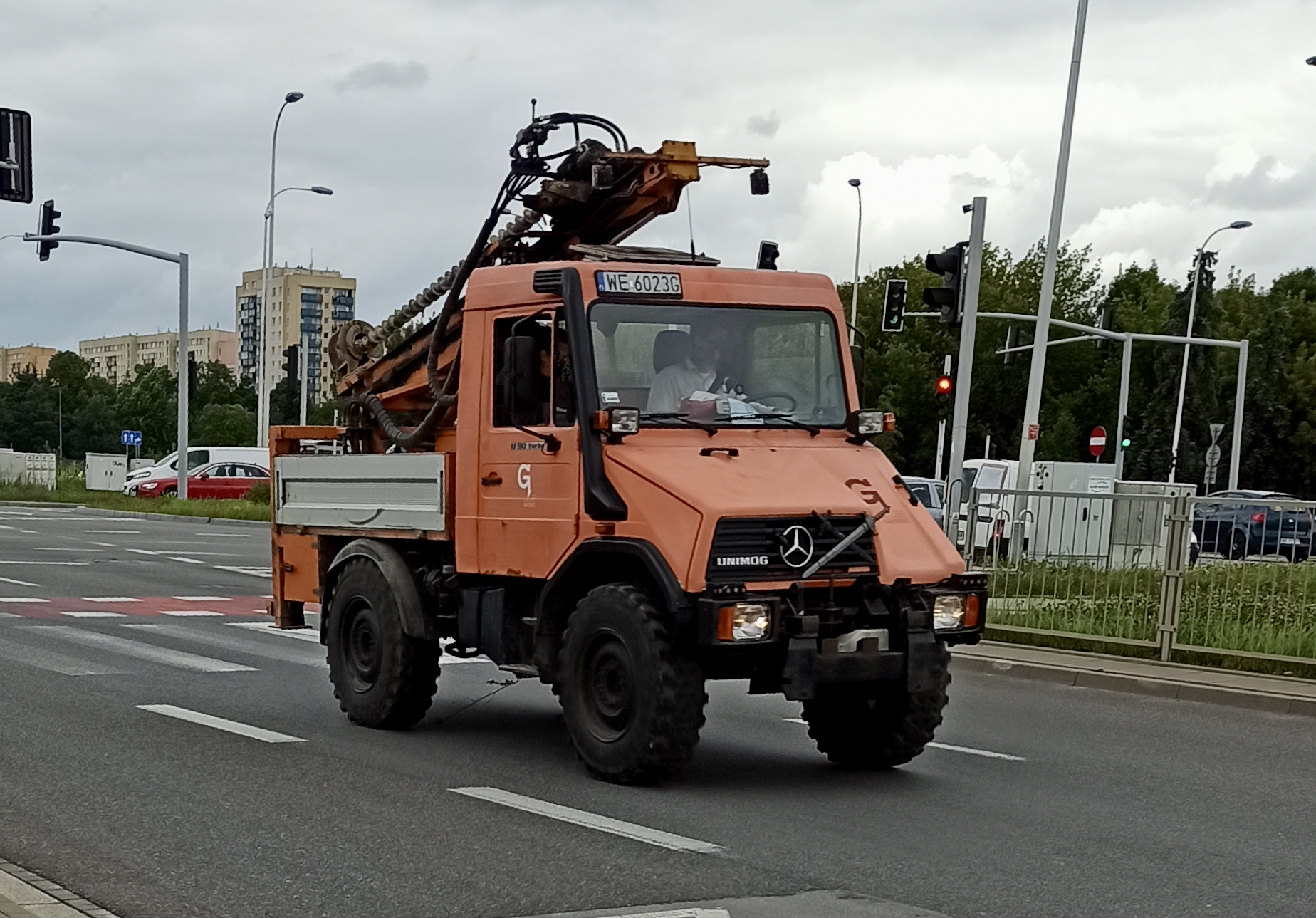 WE 6023G, Mercedes-Benz Unimog 408 Light Series, 1992–2001