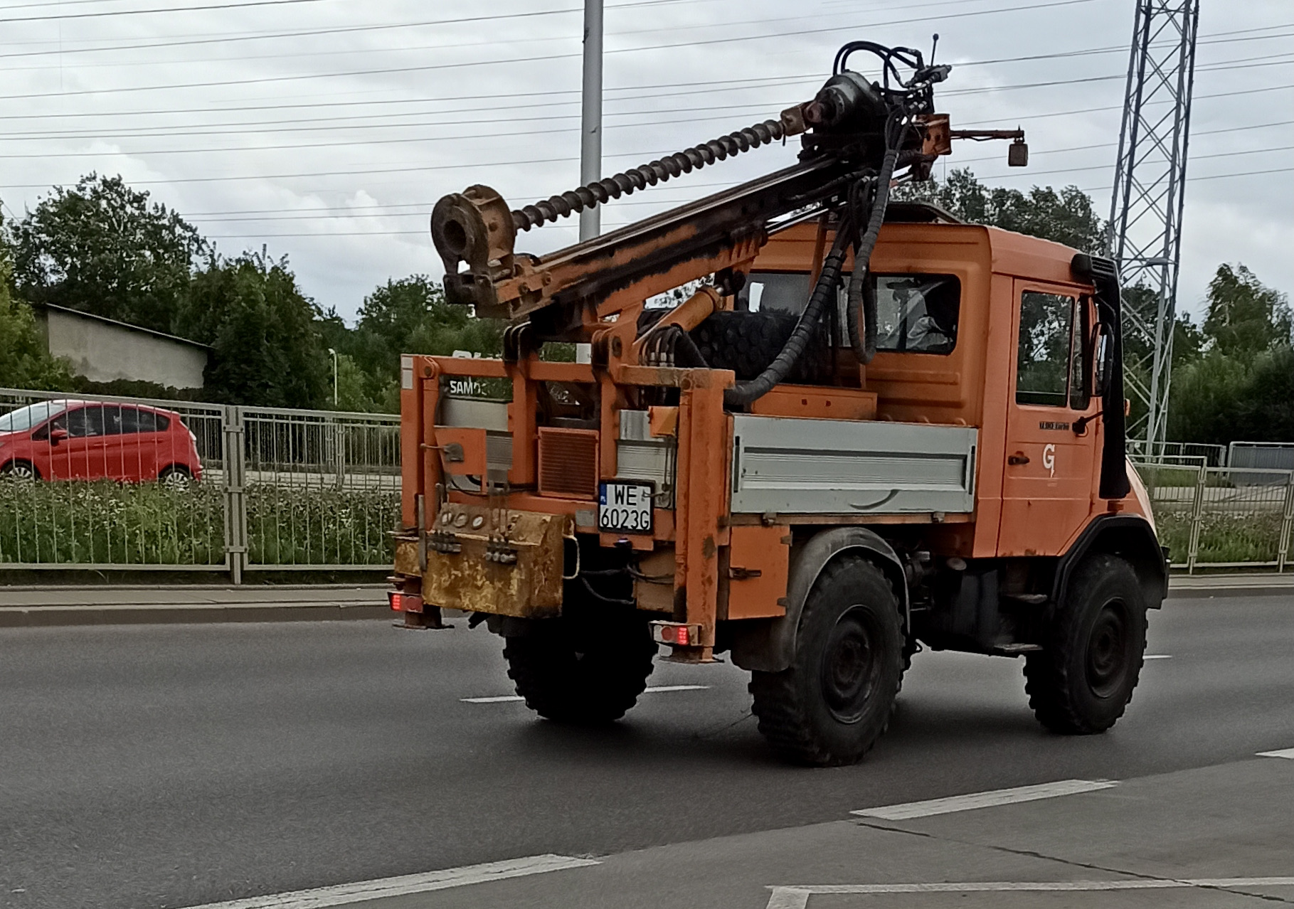 WE 6023G, Mercedes-Benz Unimog 408 Light Series, 1992–2001