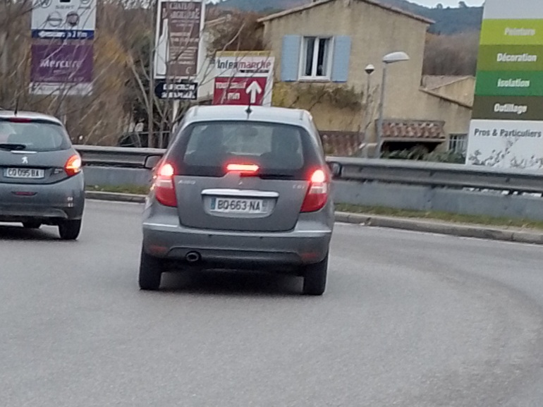 BQ-663-NA, Mercedes-Benz A-Klasse 2nd gen 5-door (don't set)