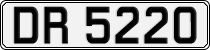 License plate of Norway, Trailers, motorcycles, special vehicles