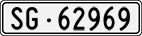 License plate of Switzerland, Cars