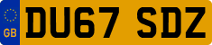 License plate of the United Kingdom, 2001 year system
