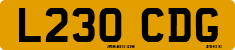 License plate of the United Kingdom, 1983 year system
