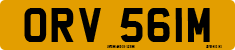License plate of the United Kingdom, 1963 year system