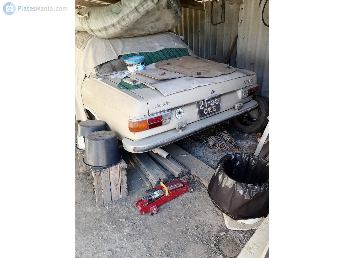 2155 ОЕЕ, Audi 100 1st gen 4-door Sedan (C1), 1968–1976