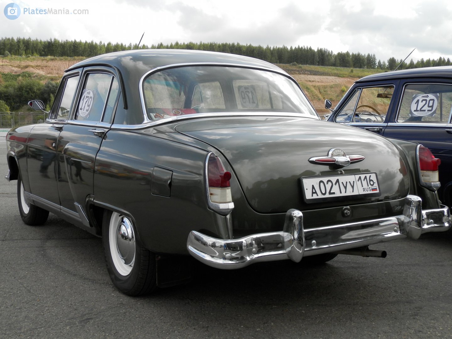 а 021 уу 116, GAZ 21 Волга 2nd series, 1958­–1962