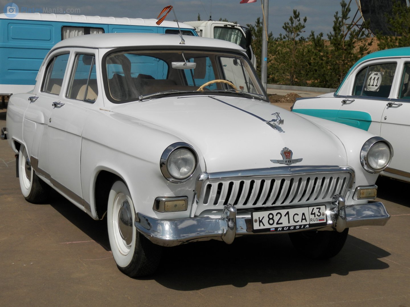 к 821 са 43, GAZ 21 Волга 2nd series, 1958­–1962