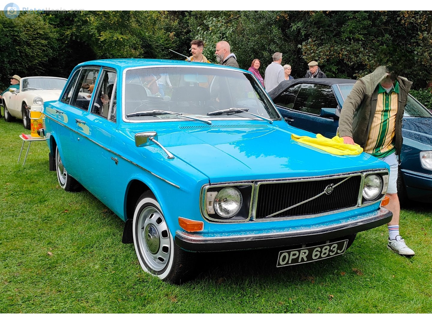 OPR683J, Volvo 140-Series 1st gen 4-door Sedan (144), 1966–1974