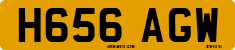 License plate of the United Kingdom, 1983 year system