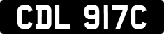License plate of the United Kingdom, 1963 year system