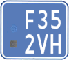 License plate of the Netherlands, Mopeds