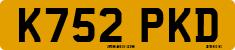 License plate of the United Kingdom, 1983 year system