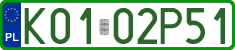 License plates of Poland, Professional plates